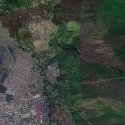 Vikhorevka Satellite Map