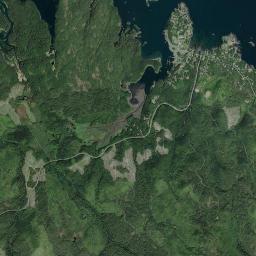 Coffman Cove Alaska map(satellite map)