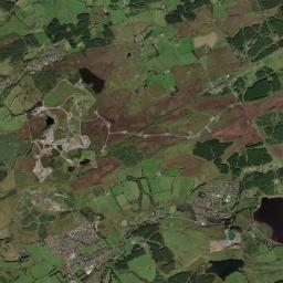 Caldercruix Satellite Map