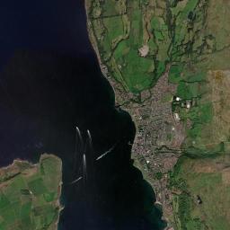 Largs Satellite Map