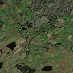 East Renfrewshire Satellite Map