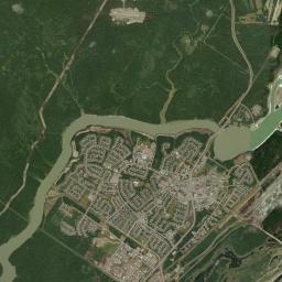 Thompson Satellite Map