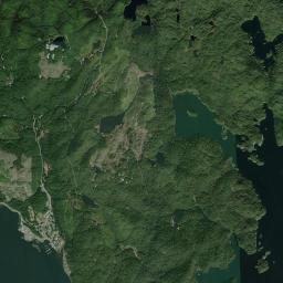 Thorne Bay Alaska map(satellite map)