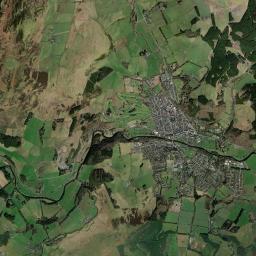 Peebles Satellite Map