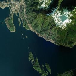 Craig Alaska map(satellite map)