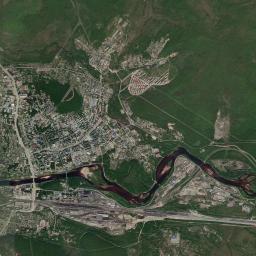 Tynda Satellite Map