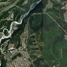 Tumbler Ridge Satellite Map