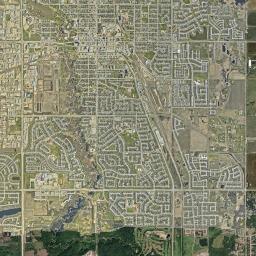 Grande Prairie Satellite Map