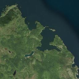 Long Island Alaska map(satellite map)
