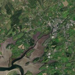 Donegal Satellite Map
