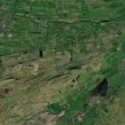 Yorkshire Dales National Park, A684, Hawes, North Yorkshire D Satellite Map