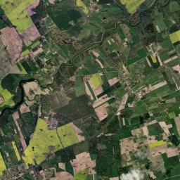 Powiat bartoszycki Satellite Map