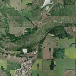 Smoky Lake Satellite Map