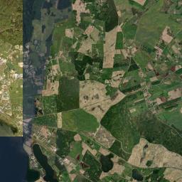 Powiat giżycki Satellite Map