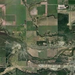 Vanderhoof Satellite Map