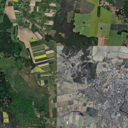 Powiat gryficki Satellite Map