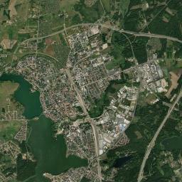 Powiat ełcki Satellite Map
