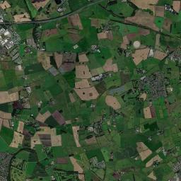 Wrea Green Satellite Map