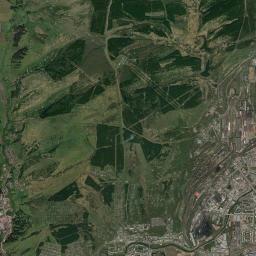 Novokuznetskiy Rayon Satellite Map