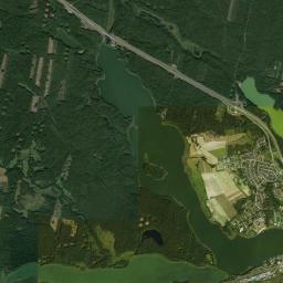 Powiat ostródzki Satellite Map