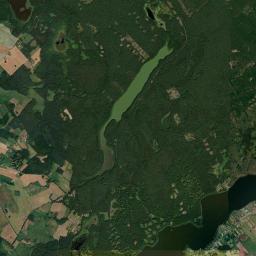 Powiat iławski Satellite Map