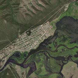 Barguzin Satellite Map