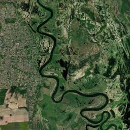 Bykhaw Satellite Map