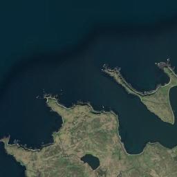 Chernofski Alaska map(satellite map)