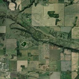 Mannville Satellite Map