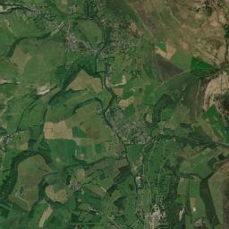 Baslow Satellite Map