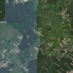 Zbójna Satellite Map