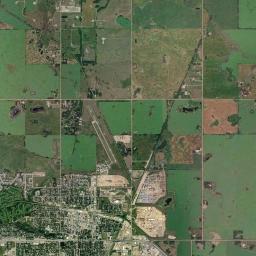 Camrose Satellite Map