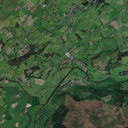 Green Lane, Corwen, Denbighshire LL21 Satellite Map