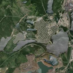 Labrador City Satellite Map