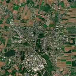 Powiat ciechanowski Satellite Map