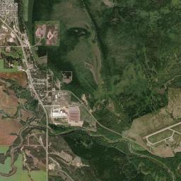 Hudson Bay Satellite Map
