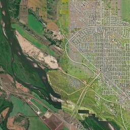 North Battleford Satellite Map