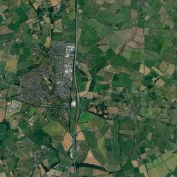 Chapel Lane, Lutterworth, Leicestershire Satellite Map