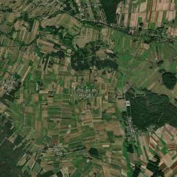 Powiat węgrowski Satellite Map