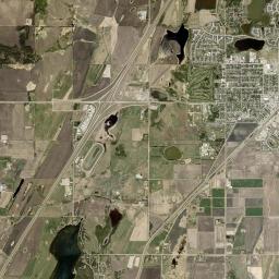 Lacombe Satellite Map