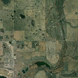 Macklin Satellite Map