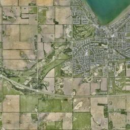 Sylvan Lake Satellite Map