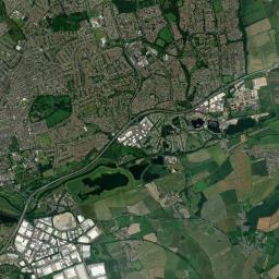 Northamptonshire Satellite Map