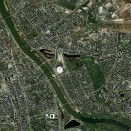 Mapa Satelitarna Miejscowosci Gorzow Wielkopolski Zdjecia Satelitarne Gorzow Wielkopolski Photo Aerial City Photo