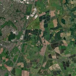 Worcestershire Satellite Map