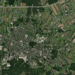 Powiat miński Satellite Map