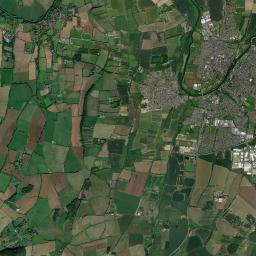 Evesham Satellite Map