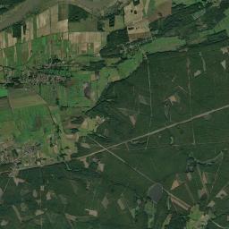 Powiat krośnieński Satellite Map
