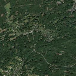 Powiat zielonogórski Satellite Map