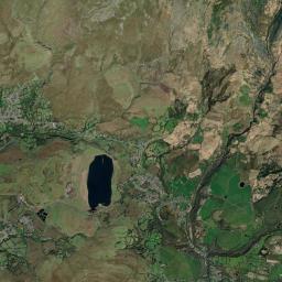 Brynamman Satellite Map